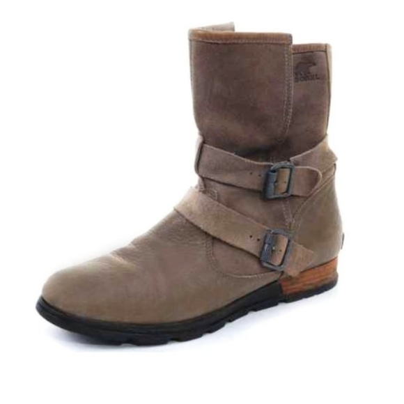 Sorel Major Moto Boots Tan Taupe - Picture 12 of 12